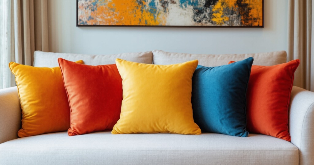 Enhance Your Space with Spun Polyester Square Pillows