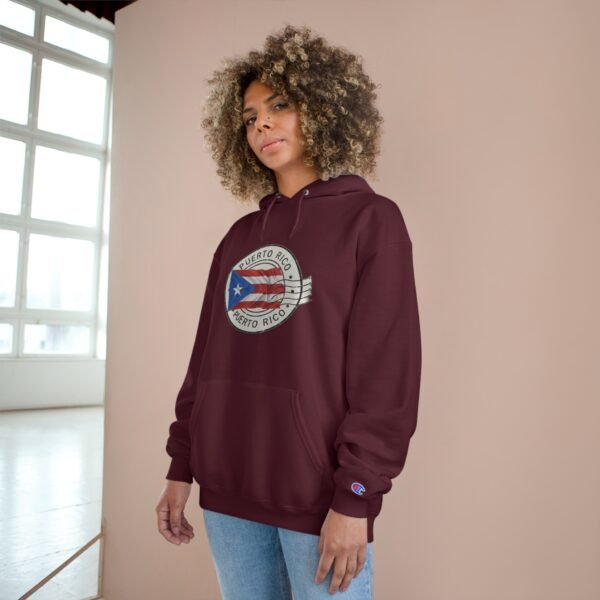 Puerto Rico Postal Stamp Hoodie Champion Hoodie - Image 40