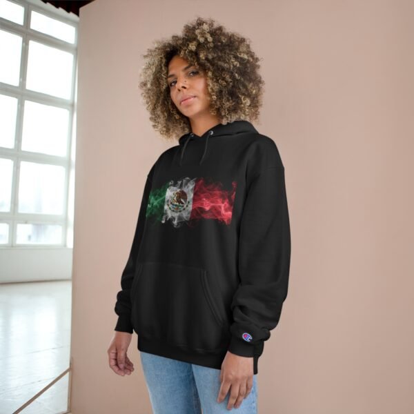 Mexican Flag Champion Hoodie – Stylish & Cozy Wear - Image 4