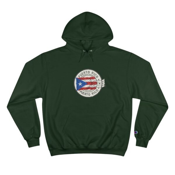 Puerto Rico Postal Stamp Hoodie Champion Hoodie - Image 21