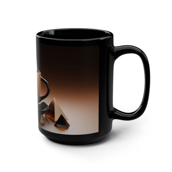 Geometric Mug - 15oz Coffee Cup for Artsy Coffee Lovers - Image 2