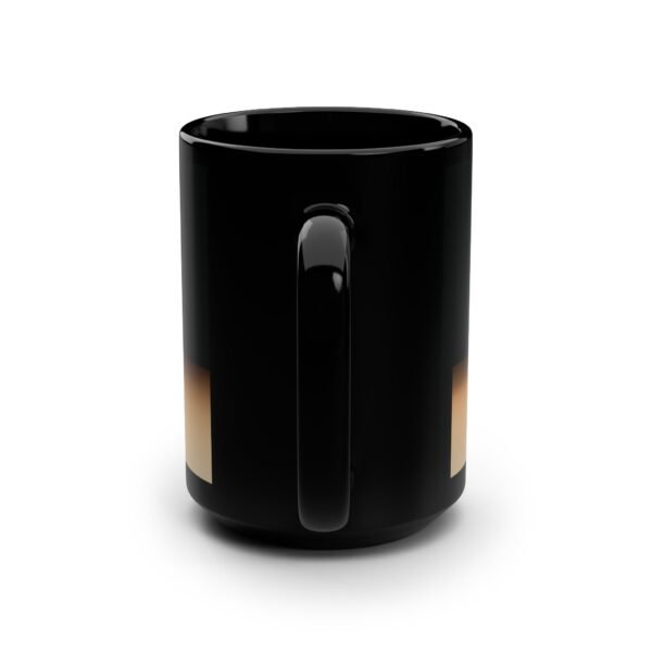 Modern Viral Concept Classic Black Coffee Cup for Art Lovers - Image 3