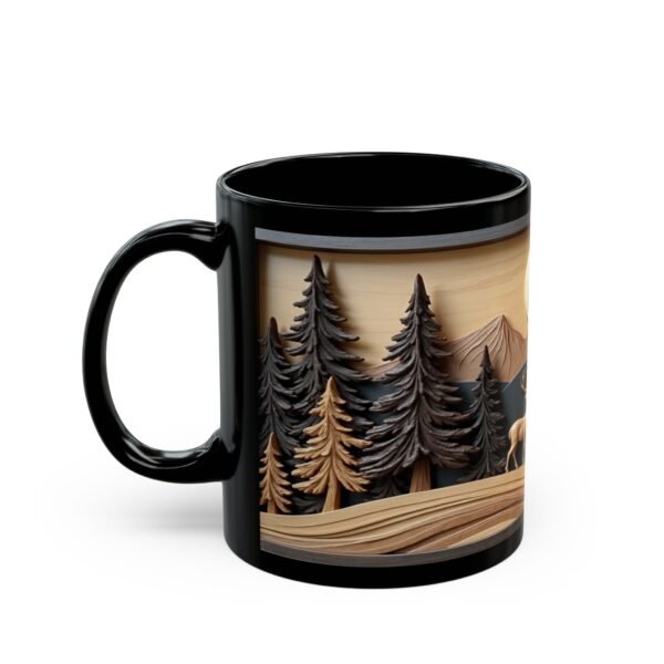 Adventure Landscape Black Mug: Nature-Inspired - Image 8