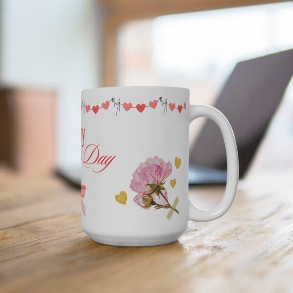 Celebrate Love with the Perfect Valentine’s Day Mug Coffee Mug 15 oz - Image 4