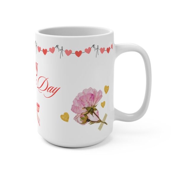 Celebrate Love with the Perfect Valentine’s Day Mug Coffee Mug 15 oz - Image 2