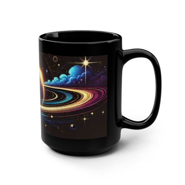 Cosmic 15oz Galaxy-Themed Mug – Perfect for Space Lovers - Image 2