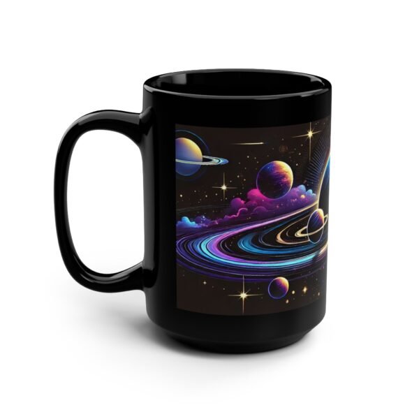 Cosmic 15oz Galaxy-Themed Mug – Perfect for Space Lovers - Image 4