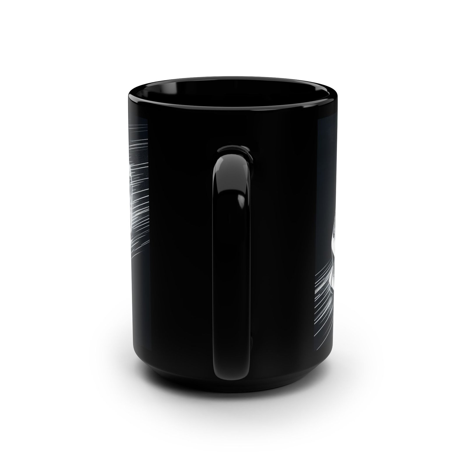 Racing-Themed Black Mug – 15oz Automotive Coffee Cup - Image 3