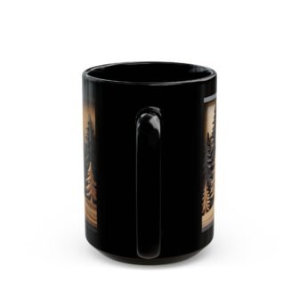 Adventure Landscape Black Mug: Nature-Inspired - Image 4