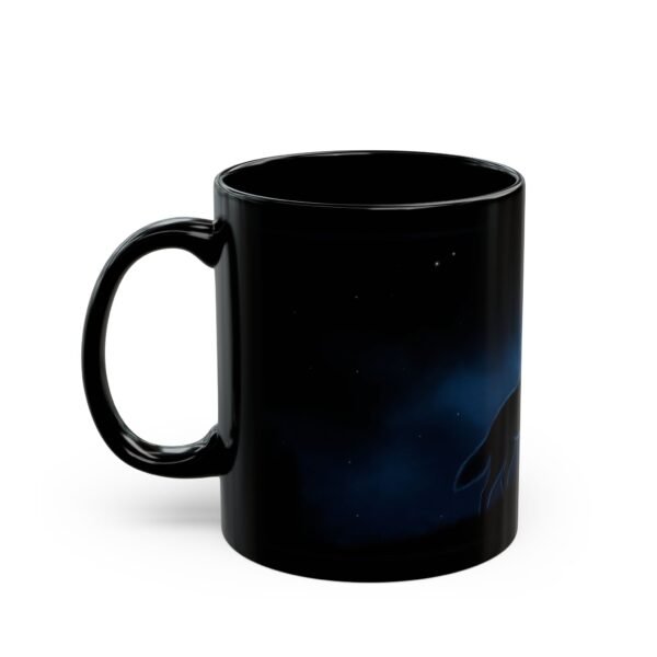 Moonlit Howling Wolf Coffee Mug – Perfect for Nature & Animal Lovers - Image 3