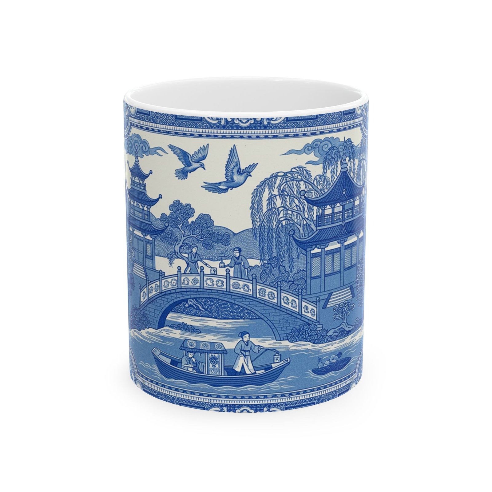 The Timeless Charm of Blue Willow Cups (11oz & 15oz) - Image 5