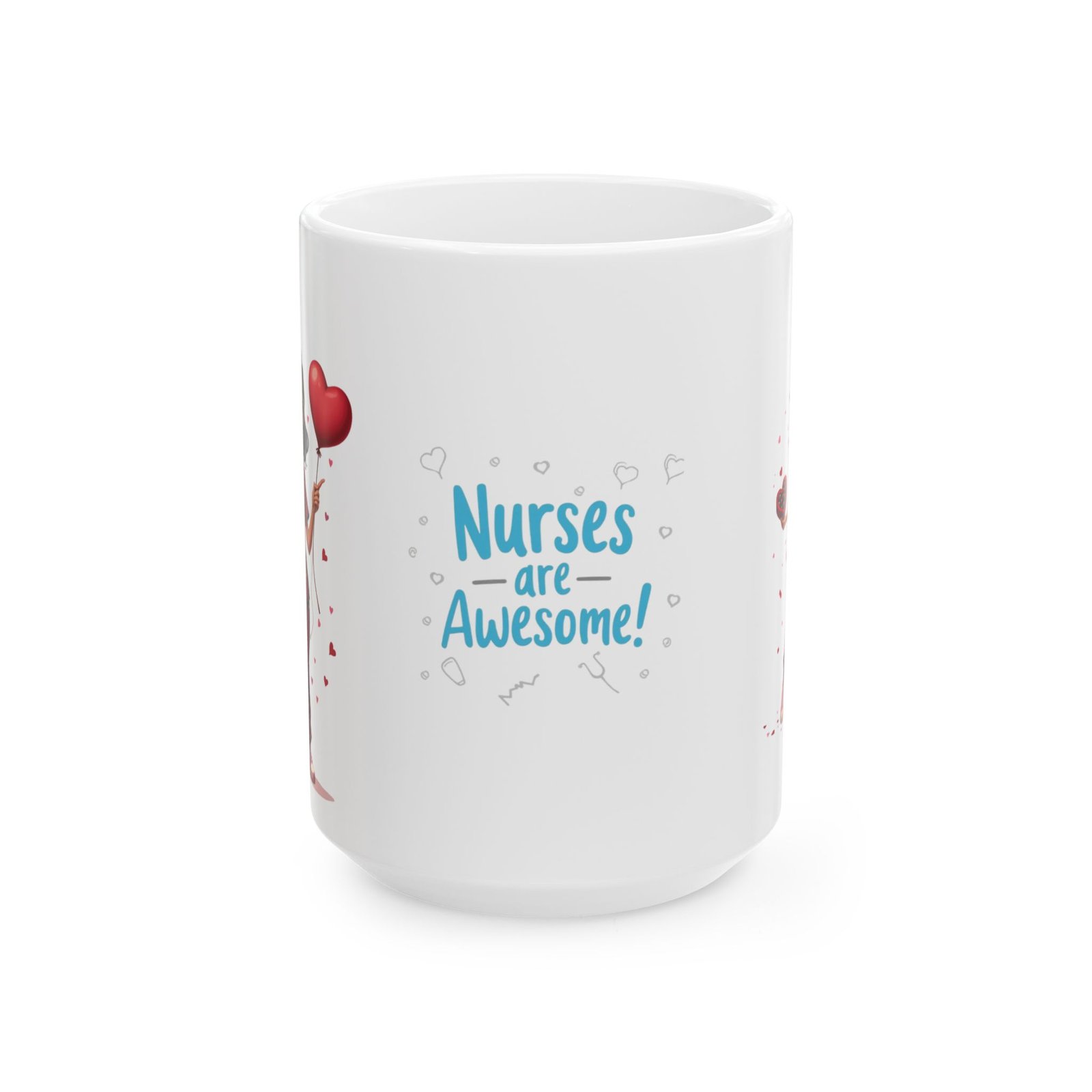 Nurse Strength Coffee Mug | Funny Medical Gift | Appreciation Mug for Nurses - Image 5