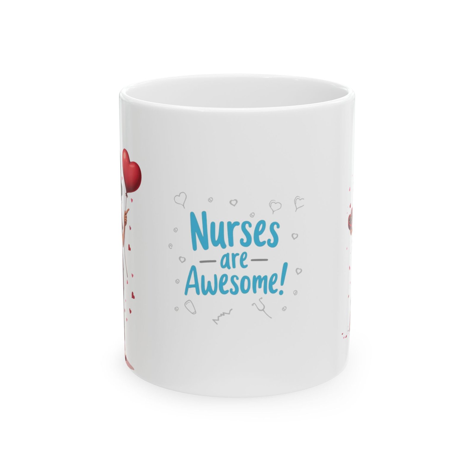 Nurse Strength Coffee Mug | Funny Medical Gift | Appreciation Mug for Nurses