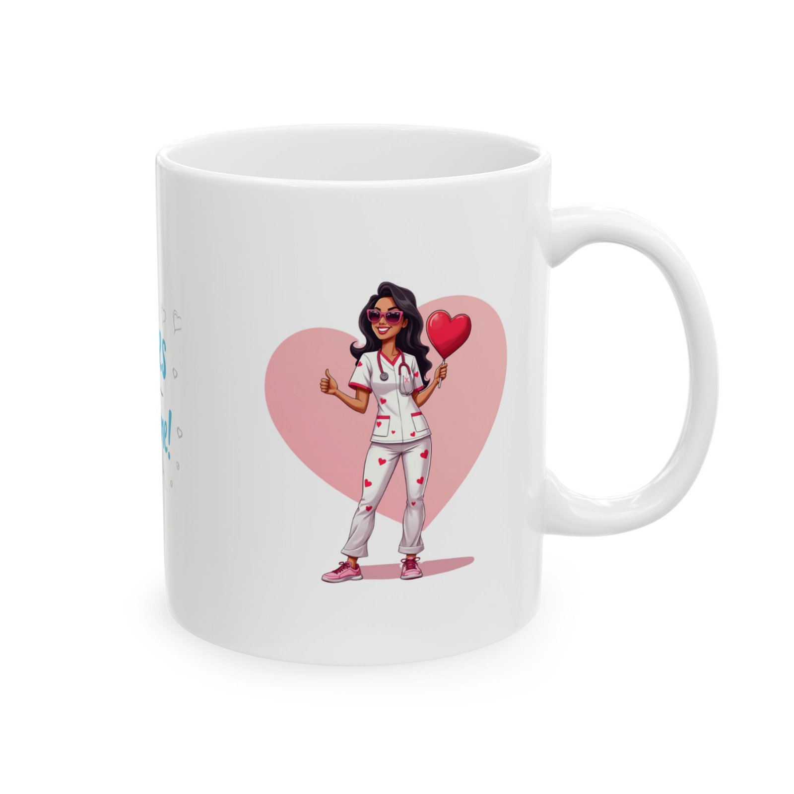 Nursing Fuel Coffee Mug | Funny Nurse Gift | Perfect for Medical Professionals - Image 4