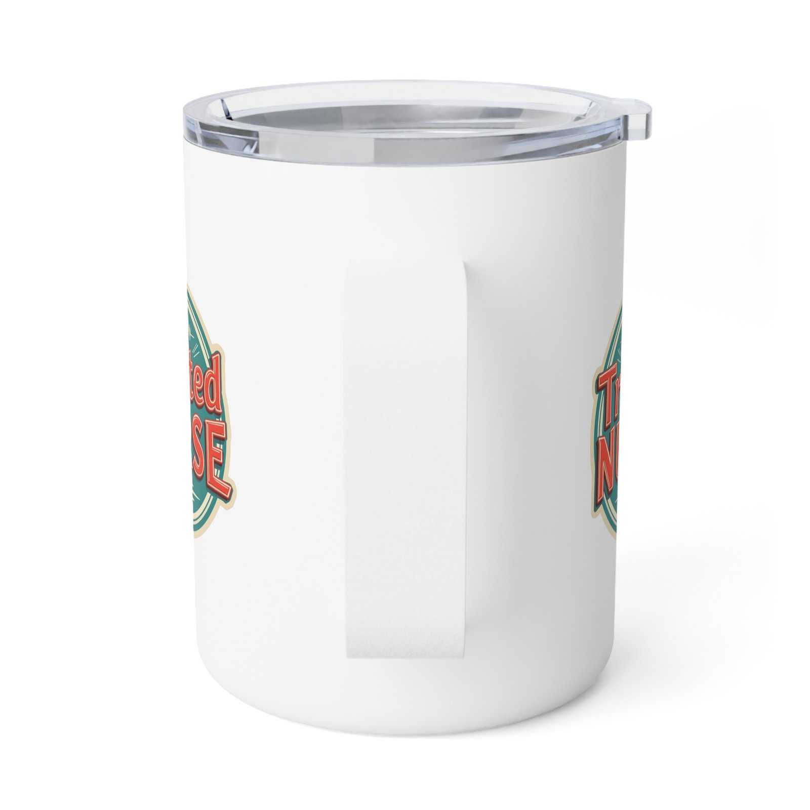 Nurse Fuel Insulated Coffee Mug, Perfect Gift for Nurses, Coffee Lover Mug, Healthcare Appreciation Gift, Funny Tea Cup - Image 2