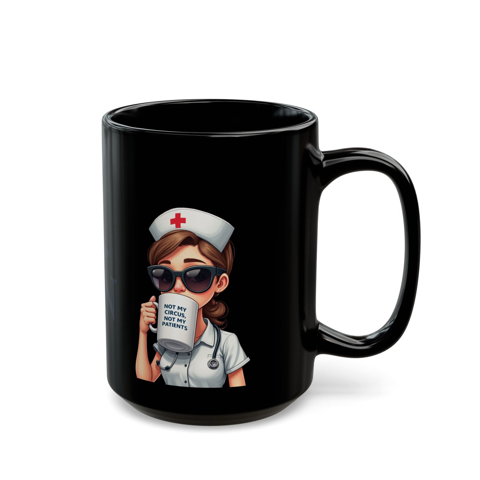 Nurse Coffee Mug, Funny Medical Cup, Gift for Healthcare Workers, RN Appreciation, Cute Nursing Humor Mug, Doctor's Gift - Image 6