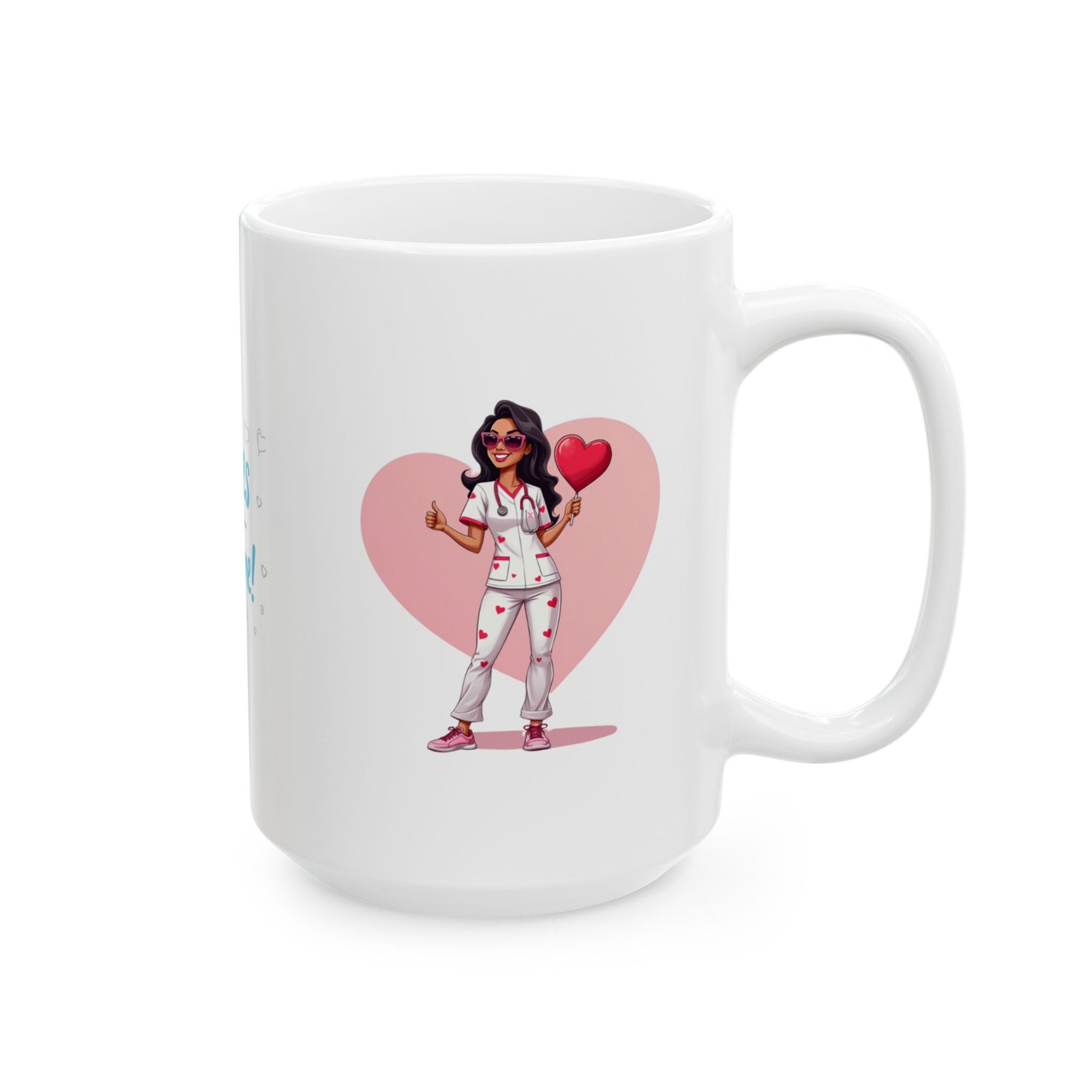 Nursing Fuel Coffee Mug | Funny Nurse Gift | Perfect for Medical Professionals - Image 8
