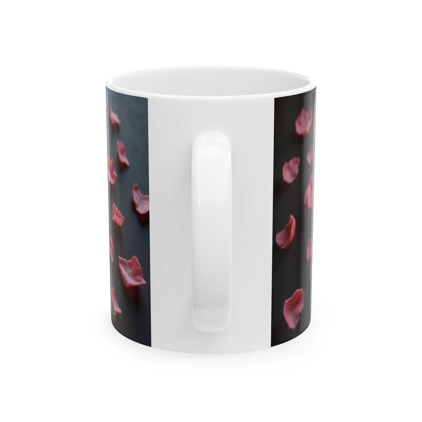 Romantic Heart Rose Ceramic Mug | Perfect for Love & Valentine's Day - Image 3