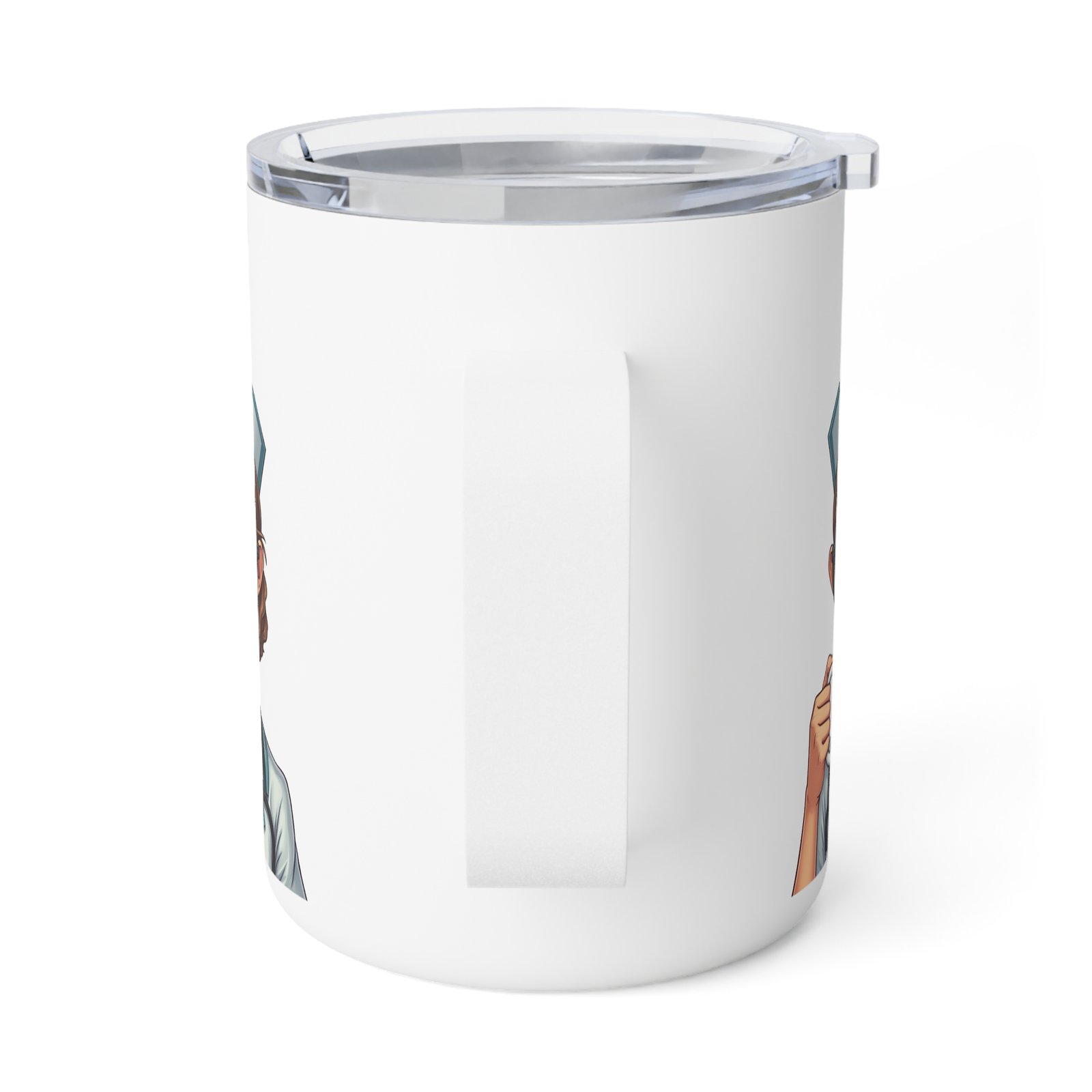 Nurse Insulated Coffee Mug, 10oz - Perfect Gift for Healthcare Workers, Personalized Nurses Appreciation, Coffee Lovers, Trendy Nurse Gifts, - Image 2