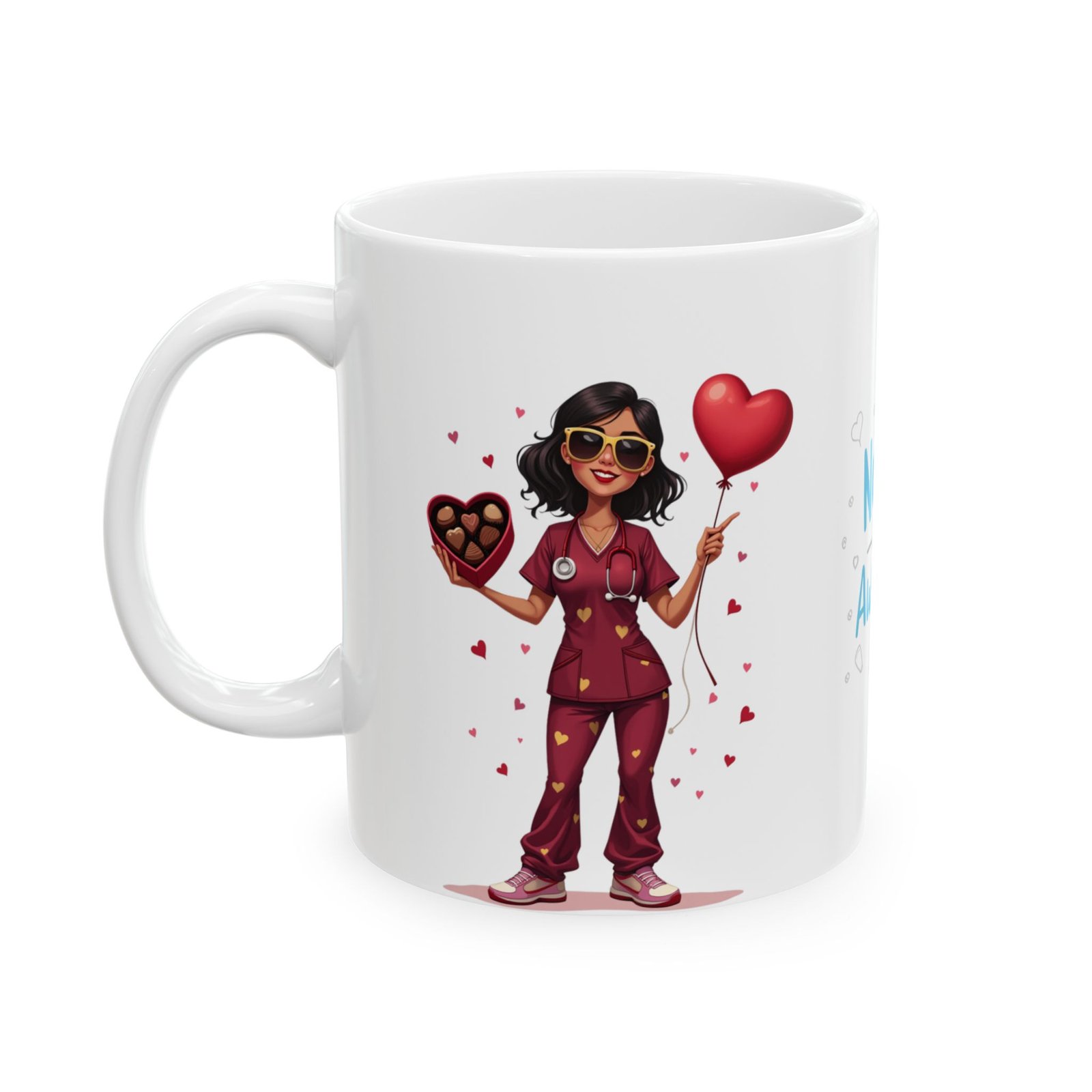 Nurse Strength Coffee Mug | Funny Medical Gift | Appreciation Mug for Nurses - Image 3