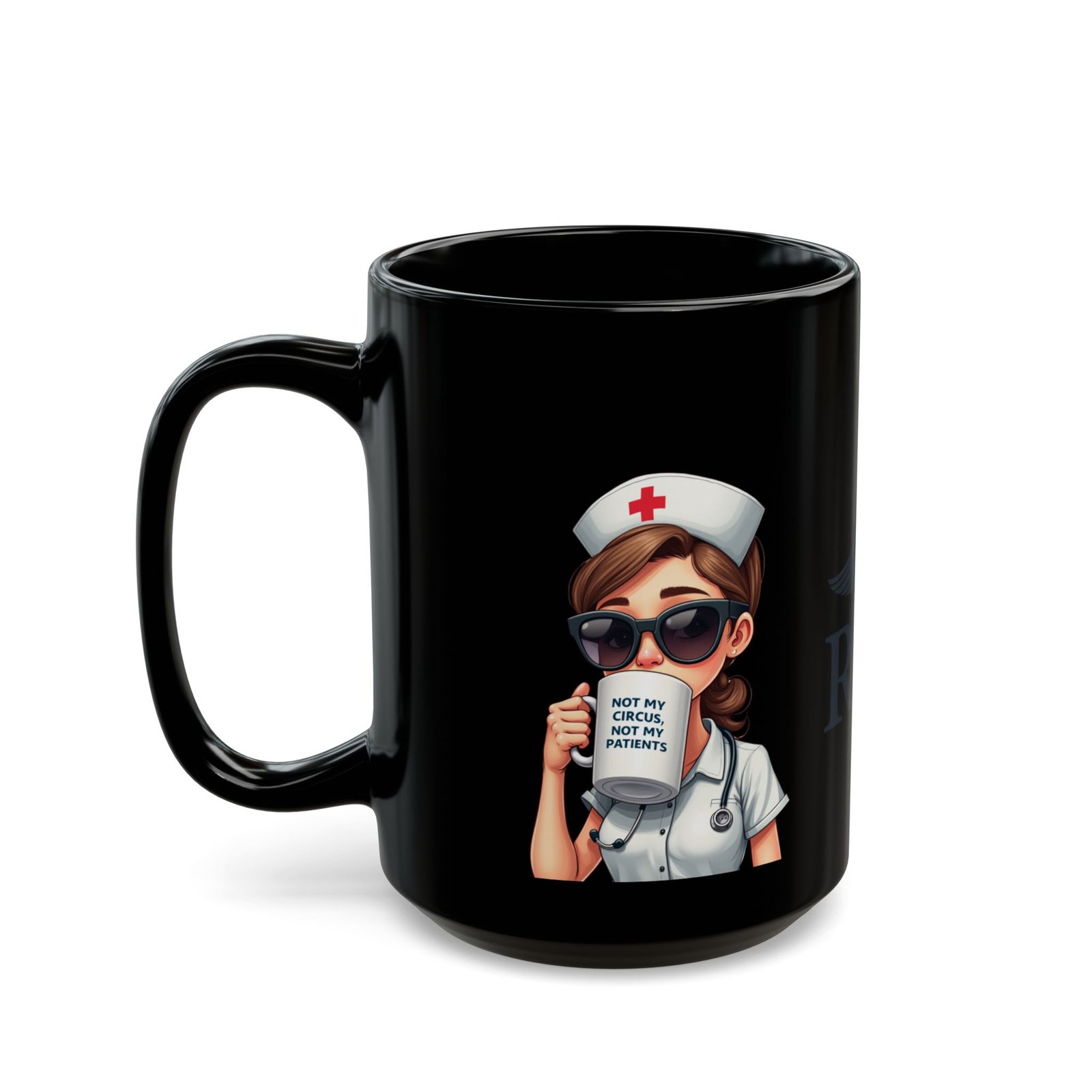 Nurse Coffee Mug, Funny Medical Cup, Gift for Healthcare Workers, RN Appreciation, Cute Nursing Humor Mug, Doctor's Gift - Image 7