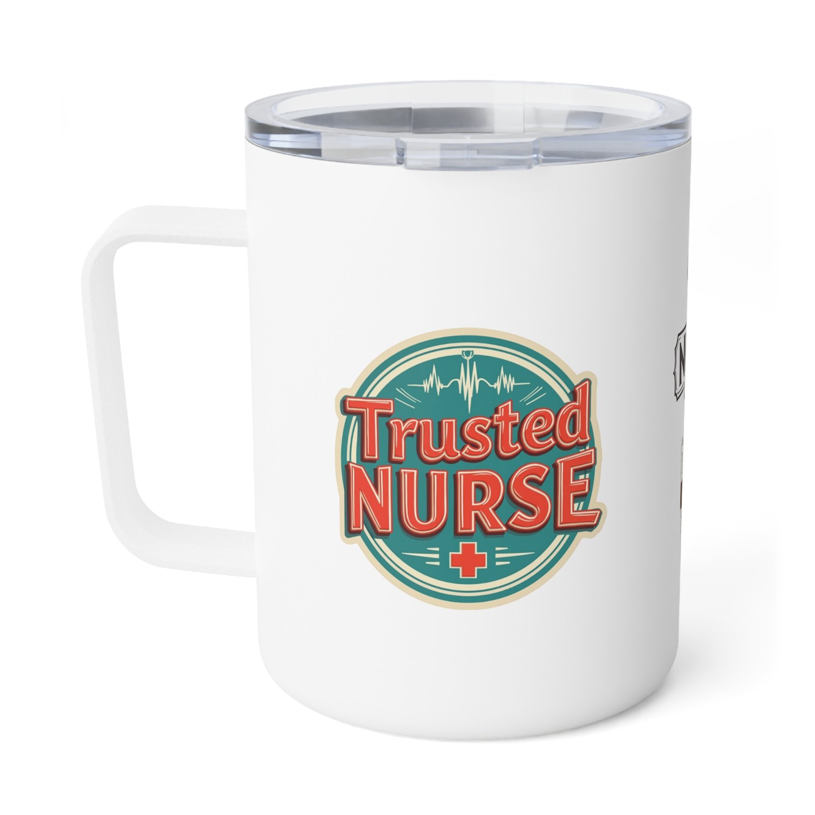 Nurse Fuel Insulated Coffee Mug, Perfect Gift for Nurses, Coffee Lover Mug, Healthcare Appreciation Gift, Funny Tea Cup - Image 3