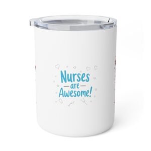 Nurse Energy Insulated Coffee Cup | 10oz Stainless Steel Mug | Perfect Nurse Gift