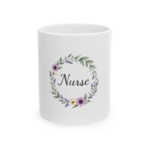 NICU Nurse Cup | Floral Nurse Mug | 4th of July Nurse Gift | Nurse Appreciation